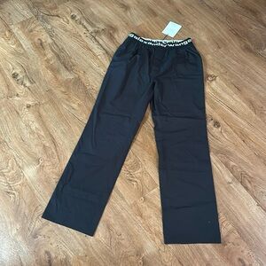 Alexander wang.t black cotton pants